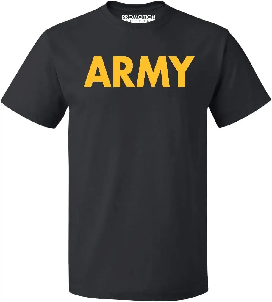 Army Men's T-shirt | Military Training PT Exercise Workout Gear Veterans Service Family Support Motivation