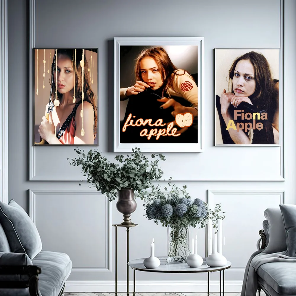 Fiona Apple Good Quality Prints And Posters Waterproof Paper Sticker Coffee House Bar Posters Wall Stickers