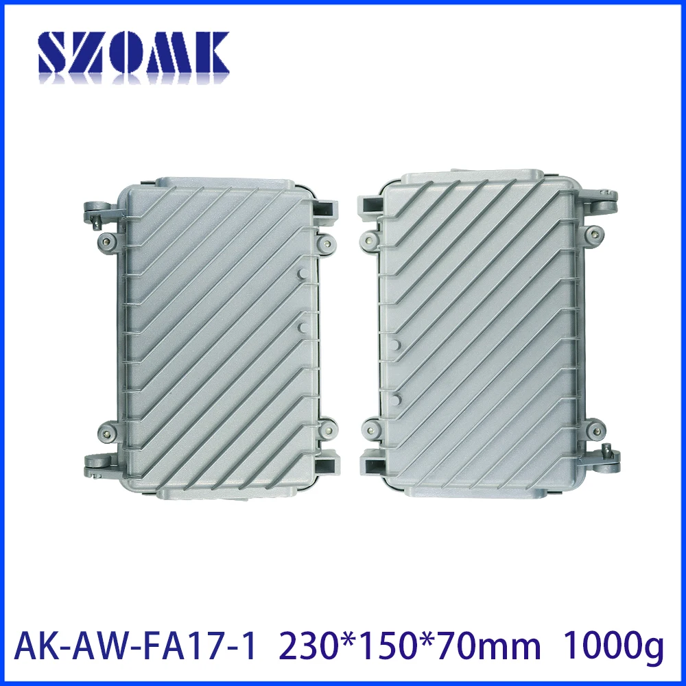 230x150x70mm Waterproof Ip65 Distribution Box Die Cast Heat Sink Aluminum Outdoor Telecom Electrical Enclosure