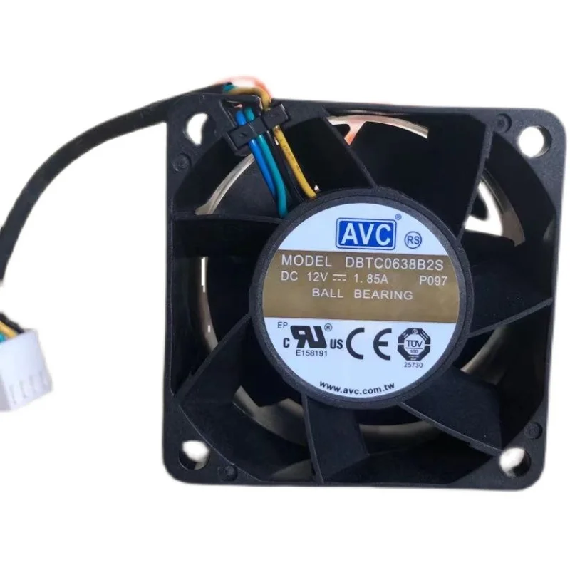 DC12V 1.85A Avc 6Cm 6038 Hoge Wind 4-Wire Cooling Fan Air Blower DBTC0638B2S-P097