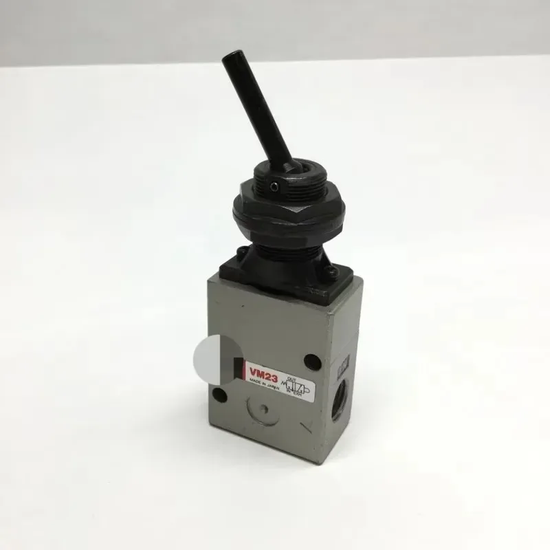 3 Port Mechanical Valve Lever Type 1/4 NPT for Industrial Automation PLC Controller
