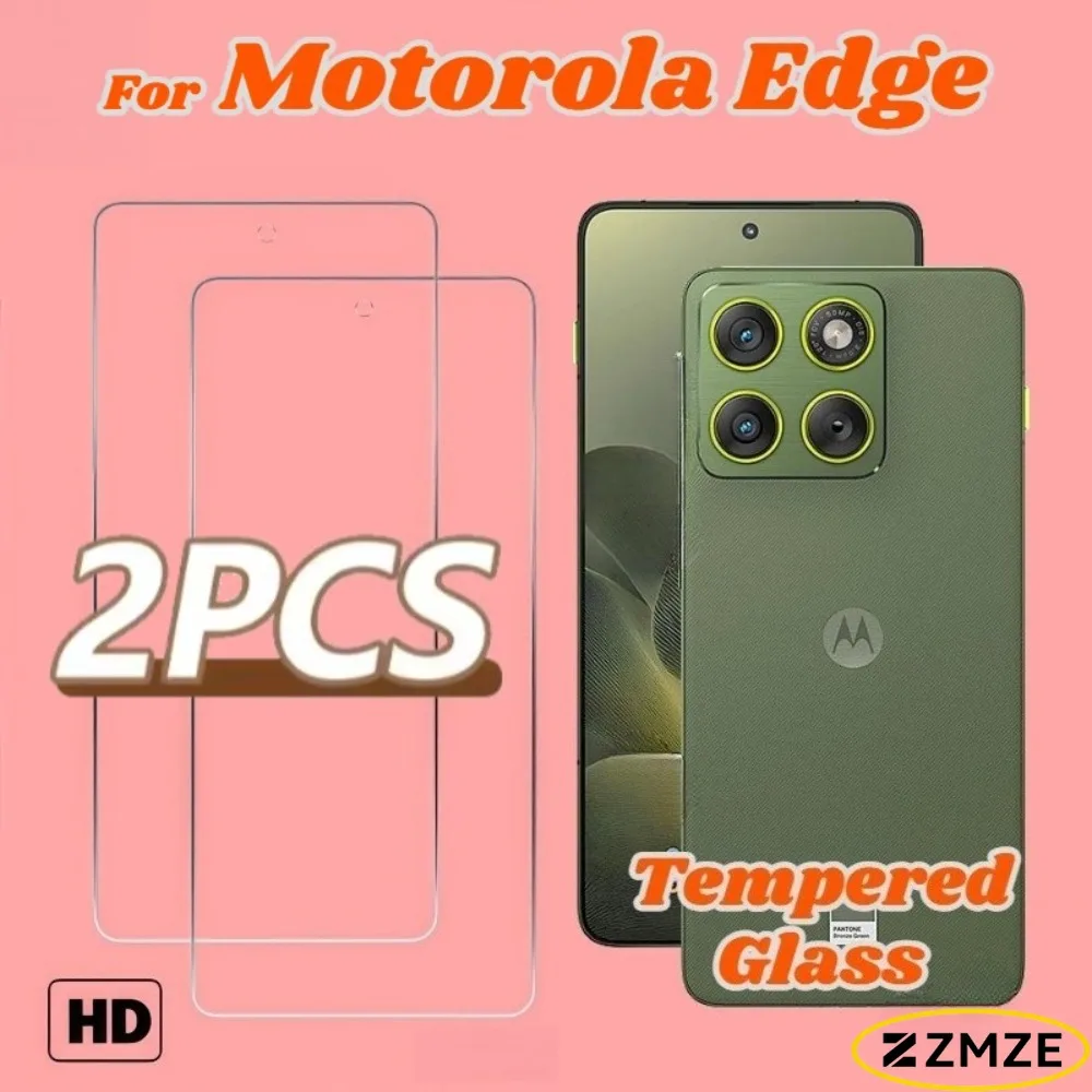 

2 Pcs For Motorola Edge 60 50 30 Neo 30 20 70 60 Stylus 30 Pro 20 Lite 20 Fusion Series HD 9H Anti-scratch Tempered Glass Film