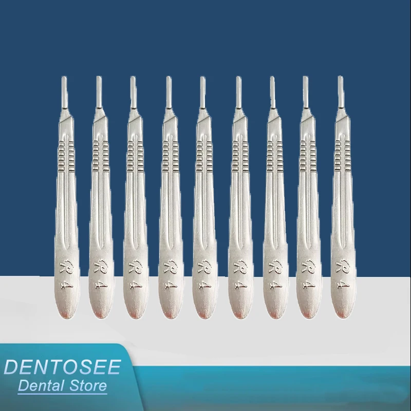 

Professional #3 #4 Dental Scalpel Handle - Stainless Steel Blade Holder for Surgery & Crafts