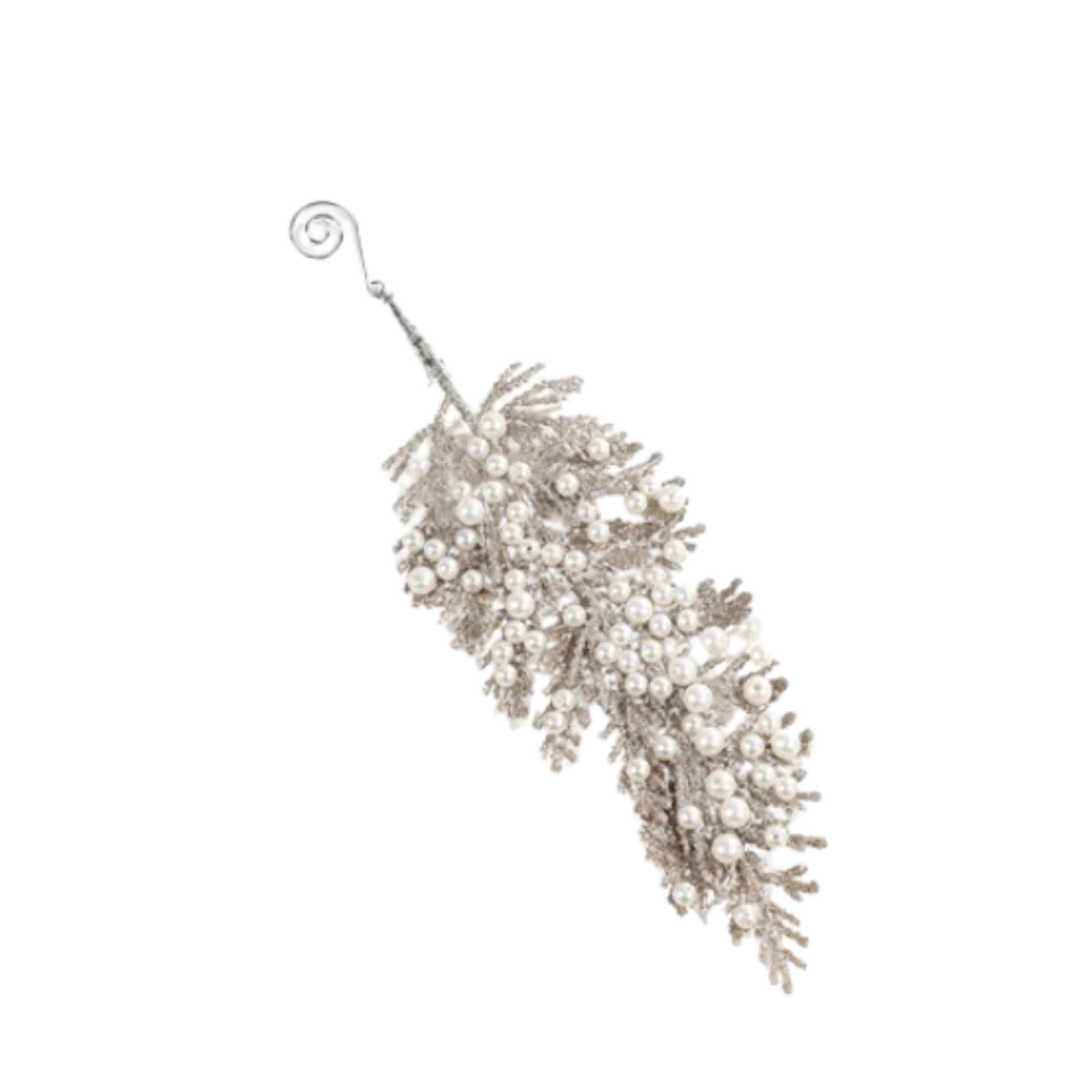 

Christmas Artificial Christmas Glitter Branches DIY Handmade Simulated Christmas Cypress Leaves Elegant Realistic