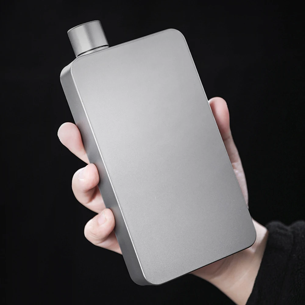 

Фляга из чистого титана 400 мл, легкая, герметичная, для кемпинга, походов и путешествий на природе