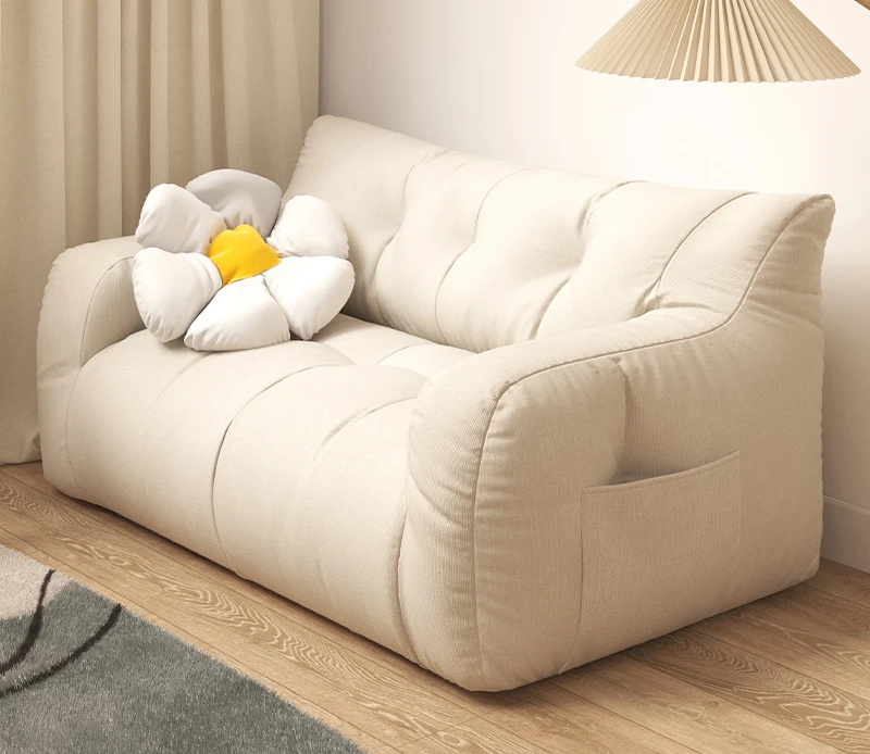 

Hot-selling new commercial tatami couch can lie and sleep. Small household simple balcony backrest single recliner sofa.