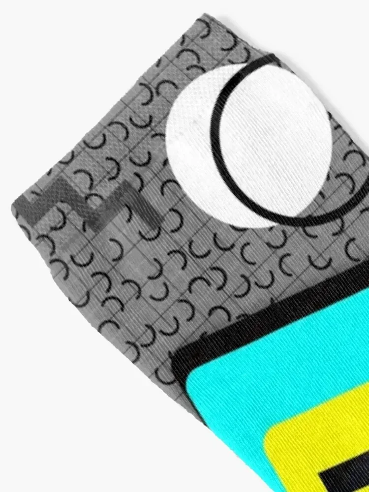 Test print - Tape Socks aesthetic Climbing cycling Socks Female Men's