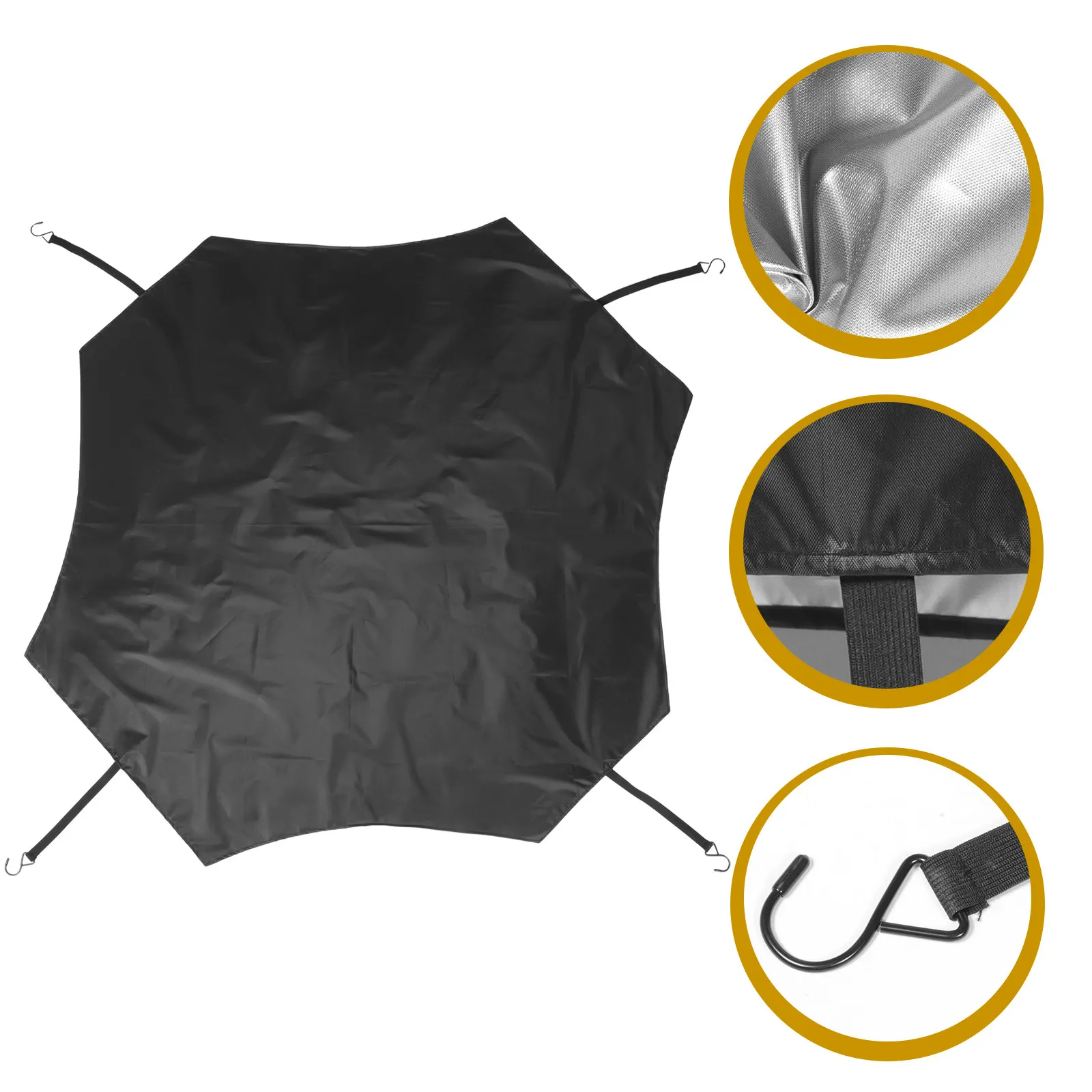 

Air Conditioner Cover Outside Units Waterproof Heavy Duty Oxford Cloth Outdoor Protective Cover Foldable Air Conditioner Unit