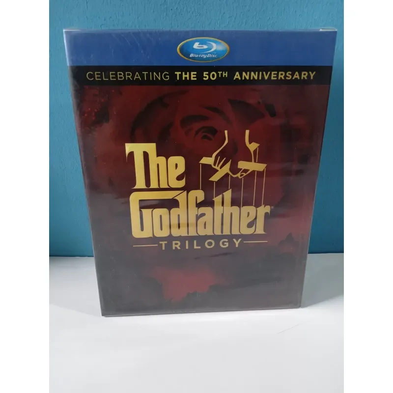 Blu-ray The Godfather Trilogy 50th Anniversary Edition 6-disc Pack Brand New Unopened Chinese and English