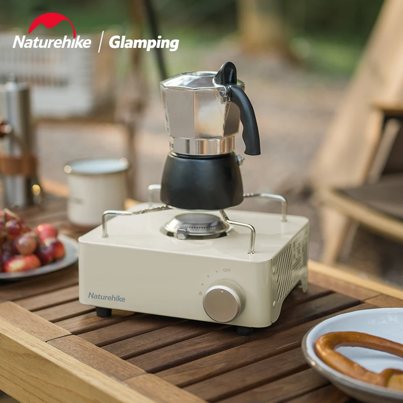 

Naturehike Mini Cassette Furnace 2Kw Power Outdoor Camping Cookware Portable Gas Stove 970g Home Travel Picnic Equipment