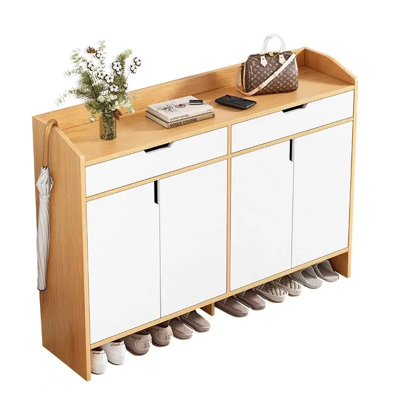 

Shoe Cabinet Household Entry Door Large Capacity Simple Entrance Cabinet Nordic Balcony Storage Storage with Door Locker Shoe