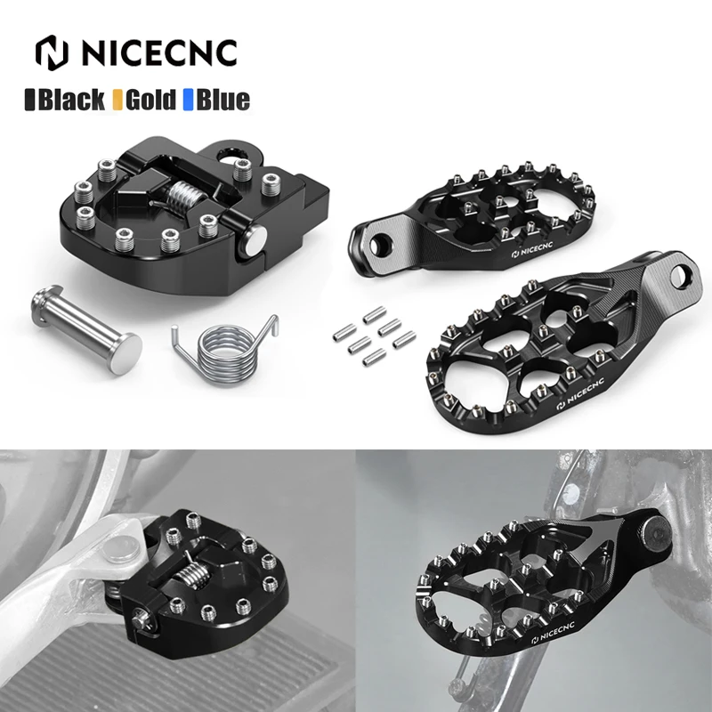 For Suzuki DRZ400S 2000-2024 DRZ400SM 2005-2024 DRZ 400 S DRZ 400 SM Enlarged Foot Pegs Footrest Brake Pedal Extension Plate