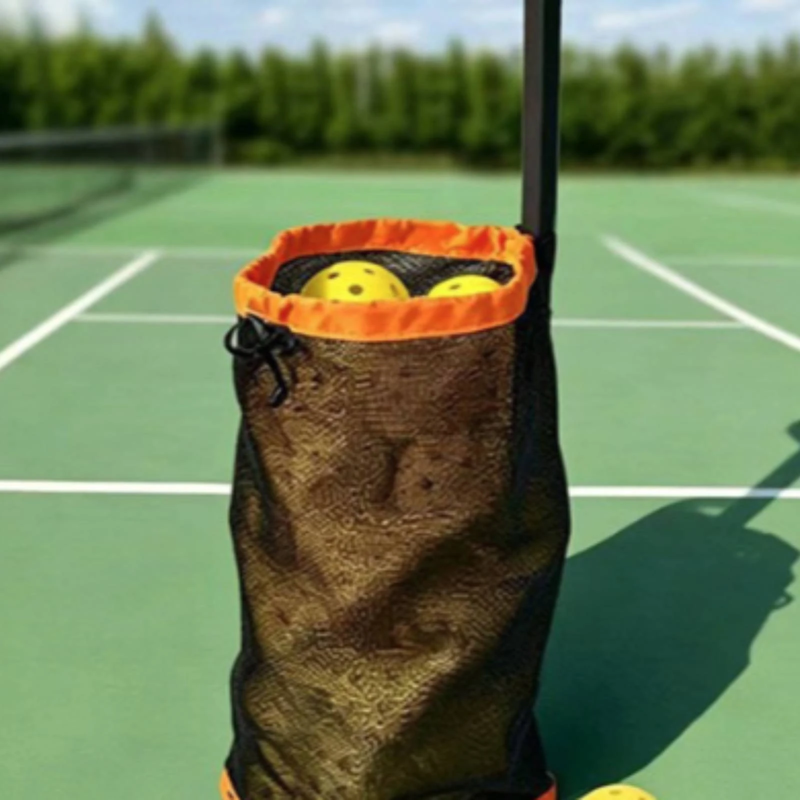 Adjustable Ball Picker Collapsible Pickleball Ball Picker Pickleball Hopper Scoop-Design Sports Equipment Easy Pickup - view 4