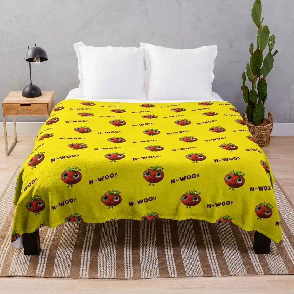

N-WOO - Barry - Cloudy with a chance of meatballs Throw Blanket Soft Breathable Blanket for Night Sleeping