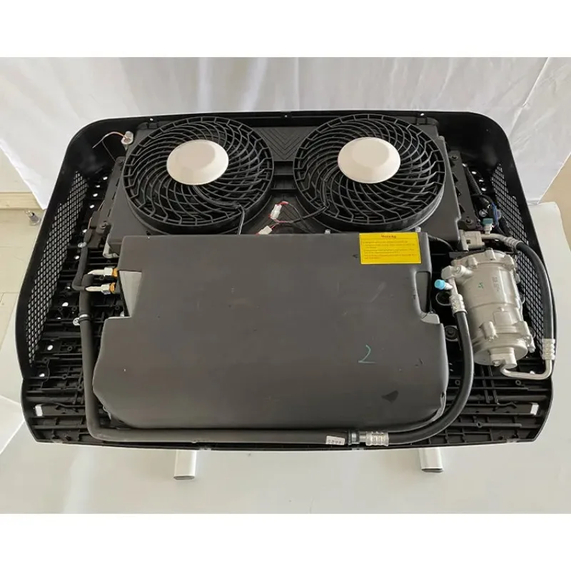 مكيف هواء سيارة صغير يعمل بالتيار المتردد مع مبرد R-134A لحافلة الشاحنة وأنظمة التيار المتردد الأخرى على السطح العلوي