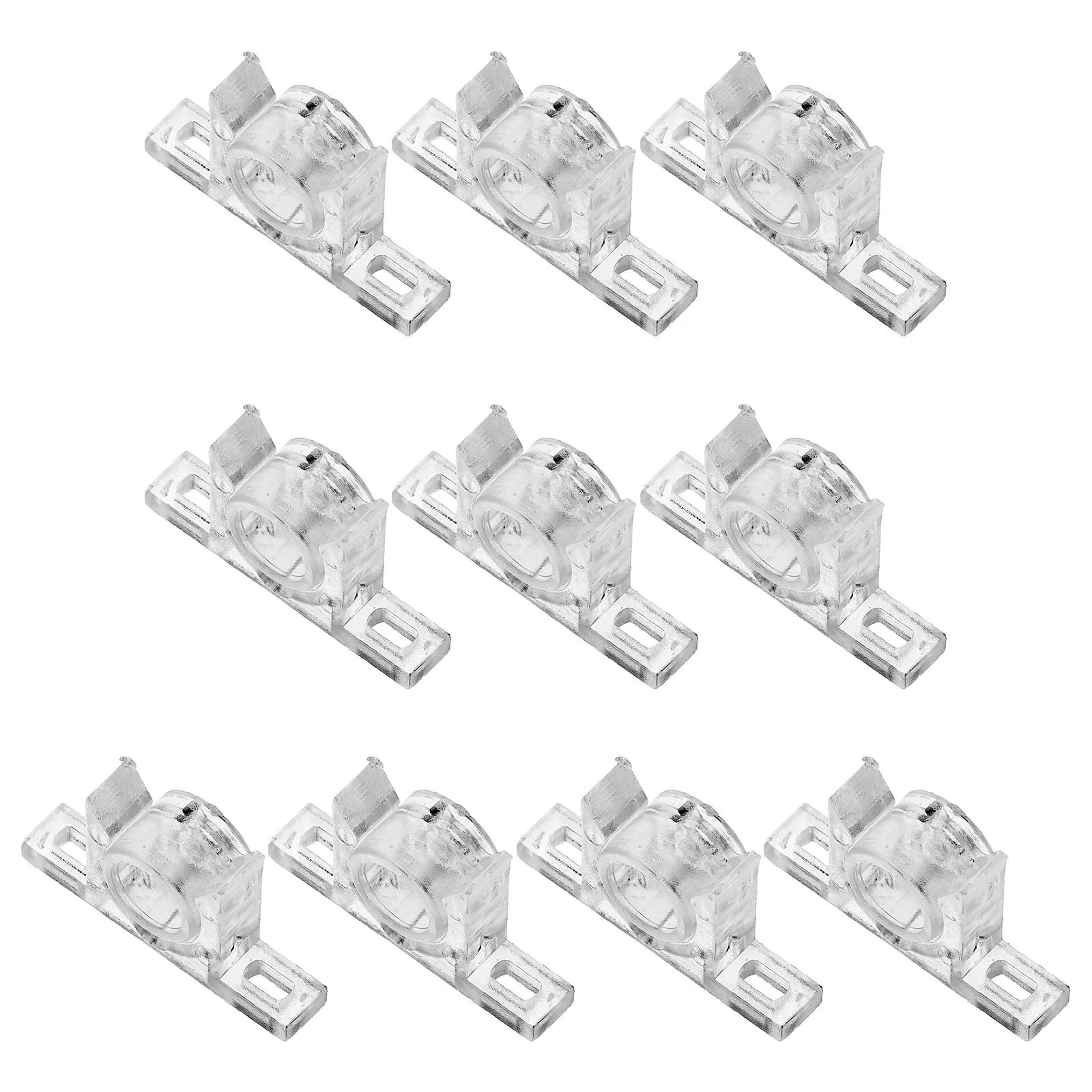 

10 pcs Touch Beads Latch Cabinet Door Catch Invisible Push Button Closure Durable Abs Metal Automatic Open Drawer Closet