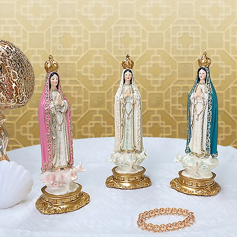 

Blessed Virgin Mary Our Lady Of Fatima Statue Figurine For Home Or Chapel,Our Lady Of Fatima Decorative