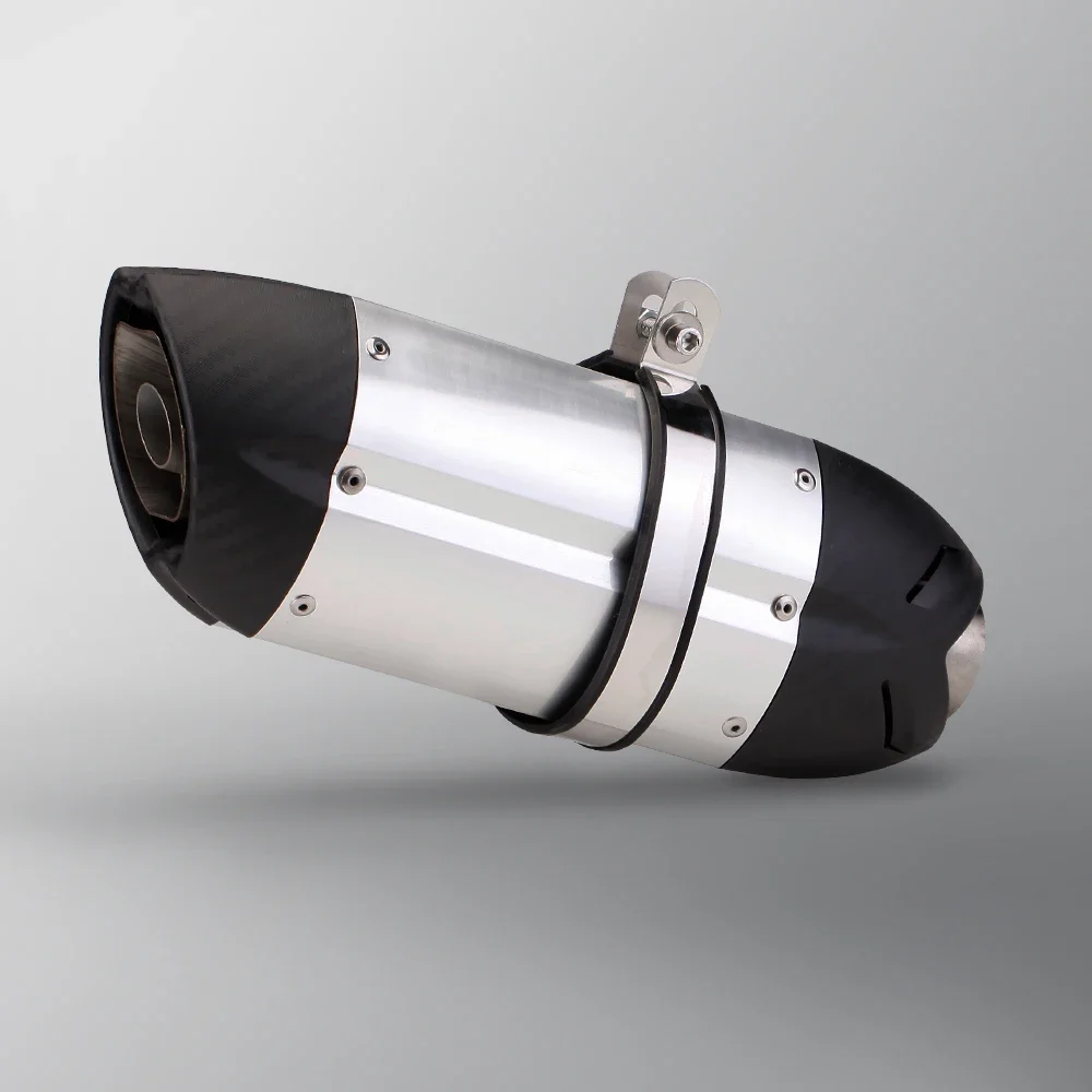 

Motorcycle Exhaust System Modified Universal 51mm Exhaust Muffler Pipe With DB Killer For Honda Pcx Xmax R6 Gsxr1000 Cbr250rr R3