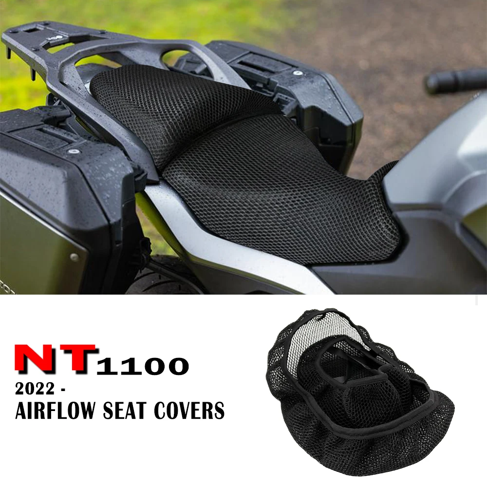 

Motorcycle Seat Cover For Honda NT1100 NT 1100 2022 2023 Seat Covers Seat Protect Cushion 3D Airflow Seat Covers