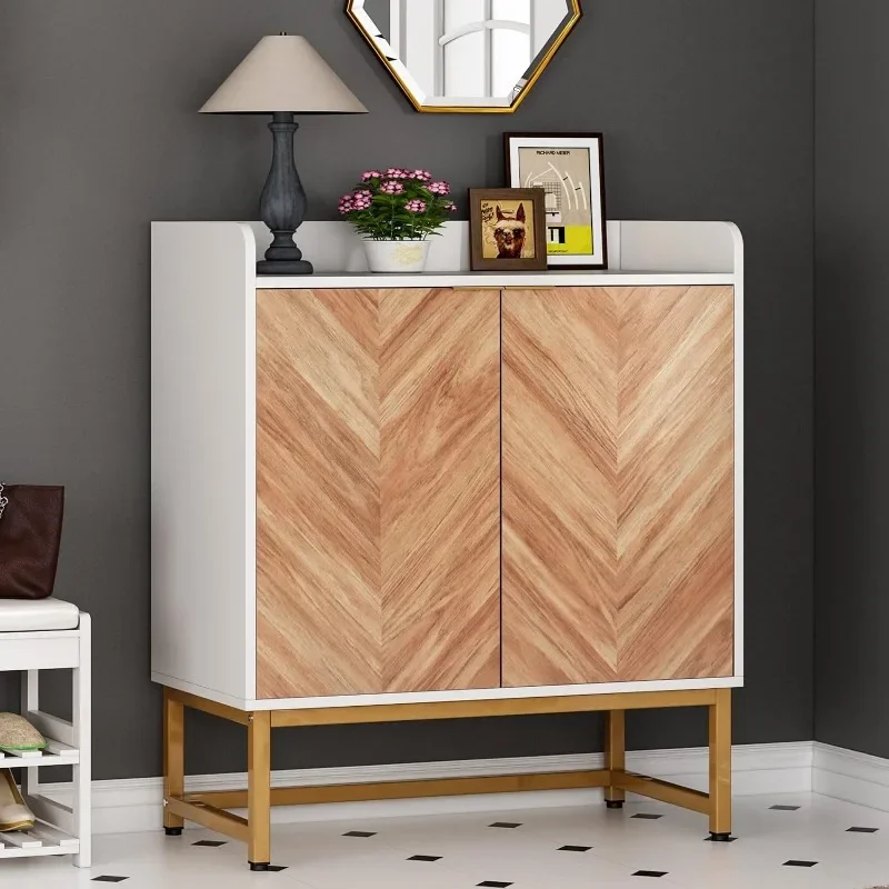 Doors & Adjustable Shelves, Boho Sideboard CoffeeL # Gallon Fish Tank Stand, Small Aquarium Stand 20 Gallon