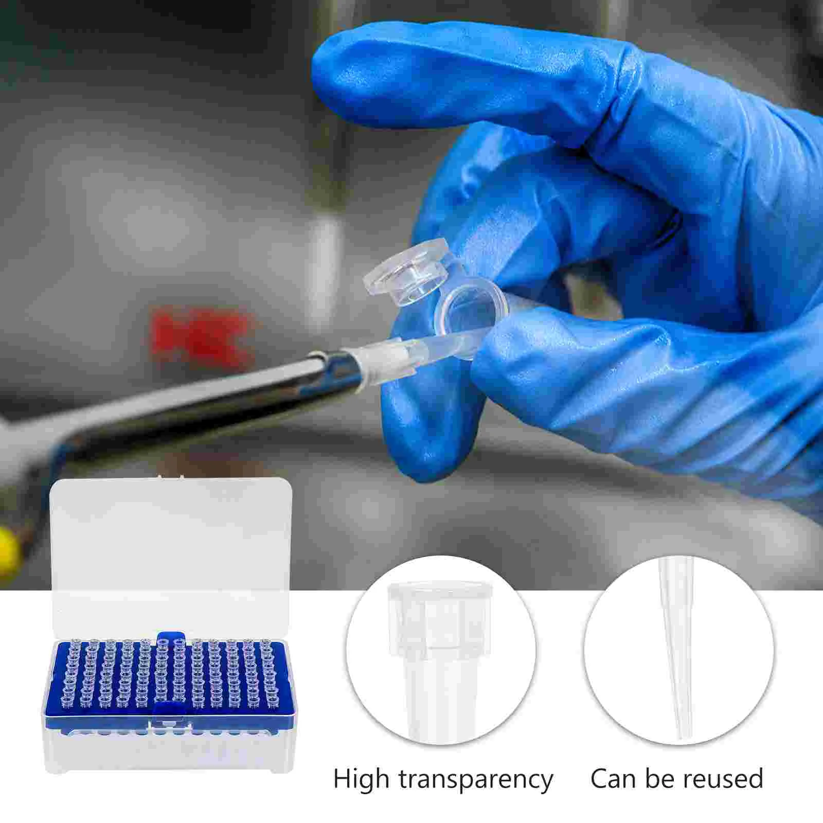 Boîte de support de pointes de pipent, conteneur universel, fournitures d\'expérimentation microchimique, 10 μl, 200 μl, 1000 μl