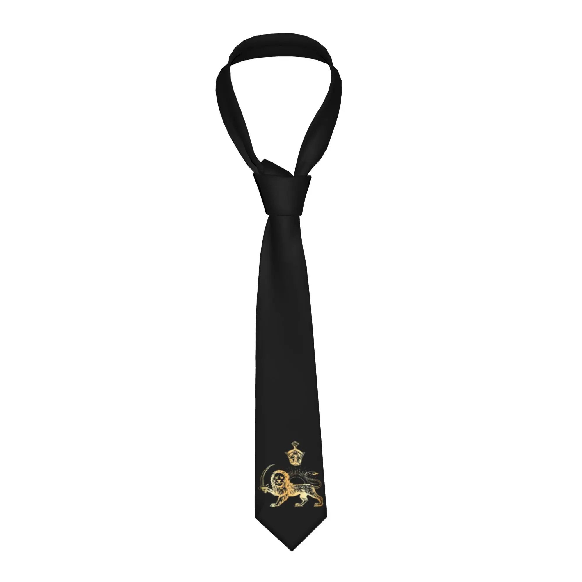 

Галстук унисекс MIGA Gravatas 8 см с милым мультяшным рисунком для женщин, для повседневной носки и вечеринок, серия «Make Iran Great Again»