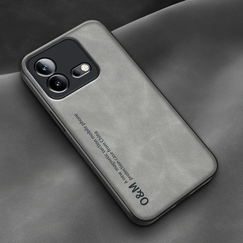 Luxury Magnetic Leather Case For Vivo iQOO Neo 8 Pro Neo8 Matte Cover Silicone Protection Phone Case For iQOO Neo 6 7 SE Coque