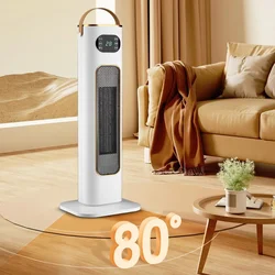 Efficient Graphene Heater Vertical Electric Heater for Home Energy-saving Sun-like Heater for Bathroom Portable Easy To Store