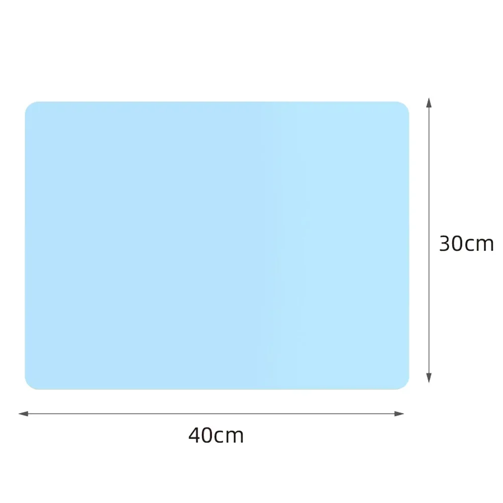 1pc Table Placemat Household 40x30cm Silicone Waterproof Heat Insulation Anti-Skidding Table Mat Home Improvement Spare Parts
