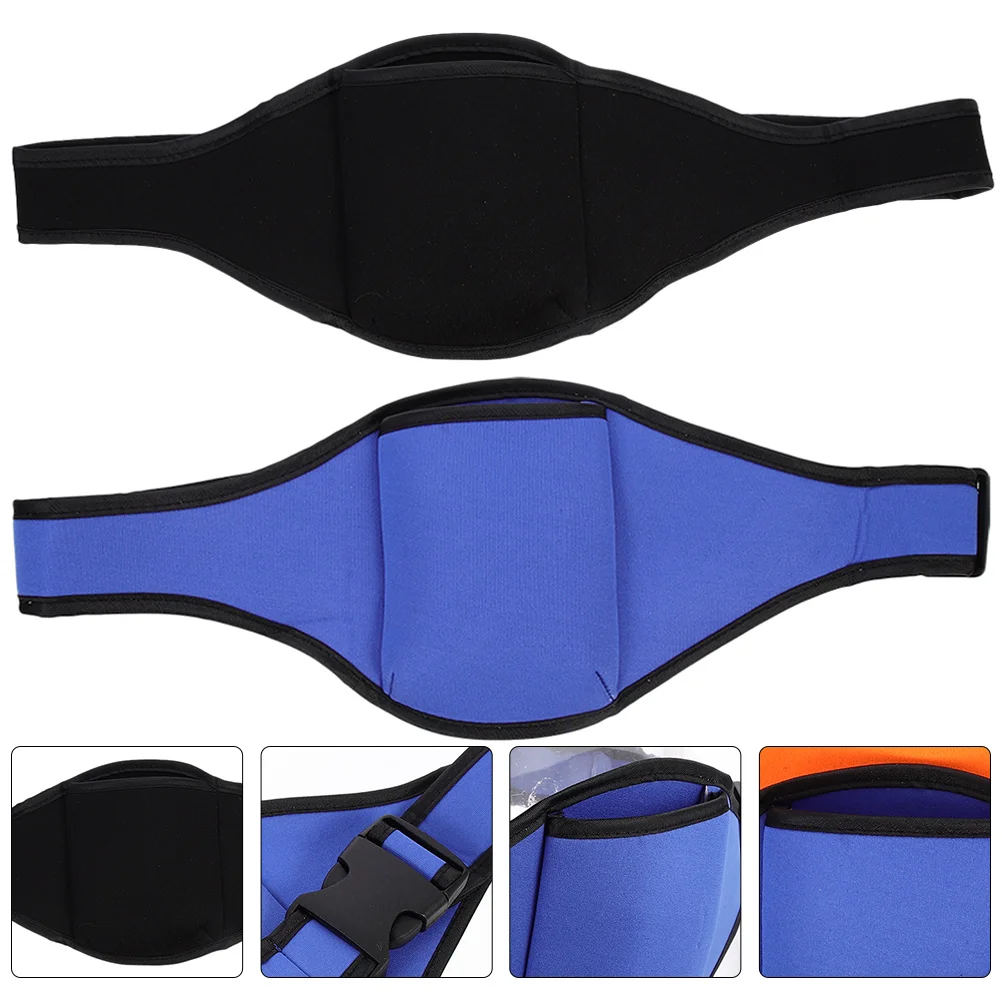 

2Pcs Running Waist Holder Sturdy Microphone Pouch Belt Multi-Use for Tourist Guide Yoga Trainer Mic Storage Solution