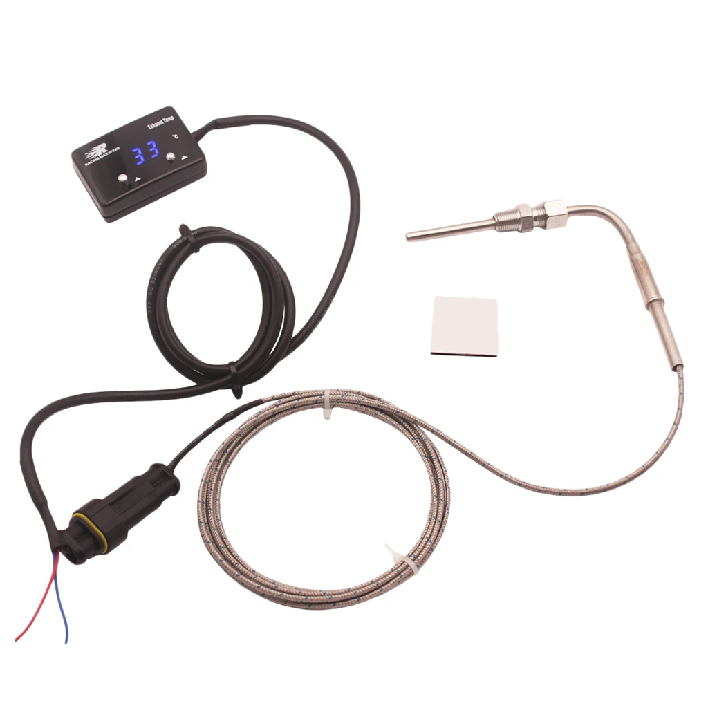 

Универсальный цифровой датчик температуры с датчиком 1/8 NPT для мониторинга приборной панели дизельного двигателя с турбонаддувом