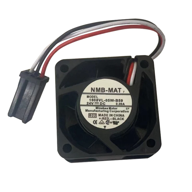 40x40x20mm 40mm Lüfter 1608VL-05W-B59 NMB 24V 0,09A 4020 CNC-Werkzeugmaschinenlüfter Gleichstrom-Axiallüfter