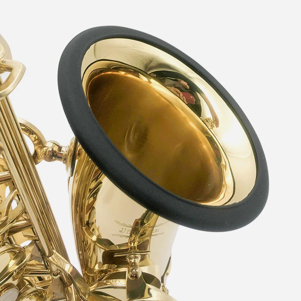 

Sound Silence Ring Protective Cover Mute for Tenor Saxophone Silicone Mini Trumpet Mutes Accessory Case