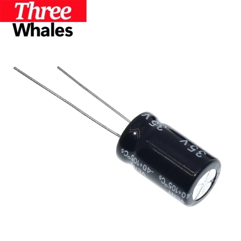 TRH 10/30PCS Higt quality 35V470UF 10*17mm 470UF 35V 10*17 Electrolytic capacitor