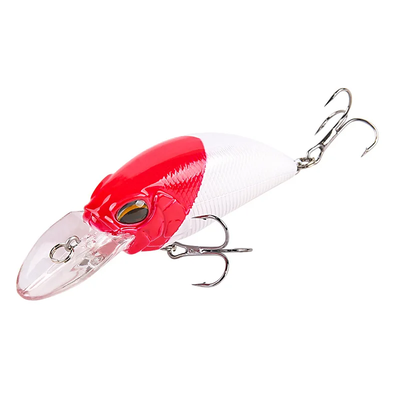 1 Stück 8,9cm 15,5g Trendiges Angelköder-Modell, Harter Köder mit Langstrecken-Schwimmfunktion, Laser-Rocker, Hochwertig, Professionell, Tauchtiefe 2,0-2,5m