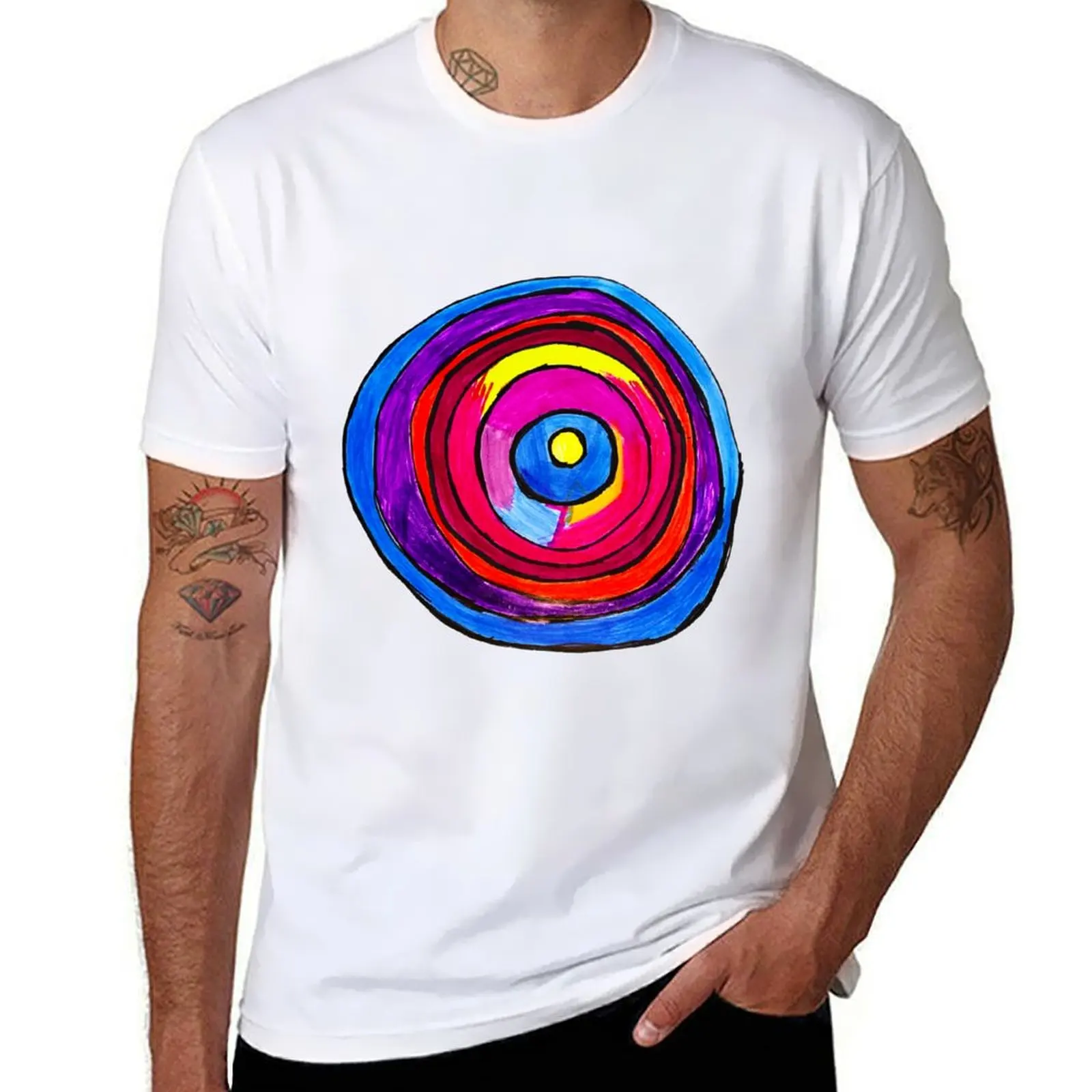 

Colorful Circle by Toni G. T-Shirt man t shirt graphic t shirts for man graphic funny T-Shirt