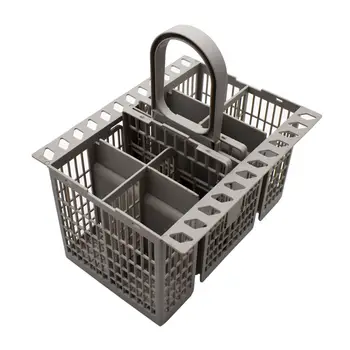 Diskmaskiner Bestickkorg för Bauknecht Whirlpool Hushållsrengöring Tillbehör Tallriksrengöring Förvaringskorg 8 best sales Dishwasher silverware basket - №6
