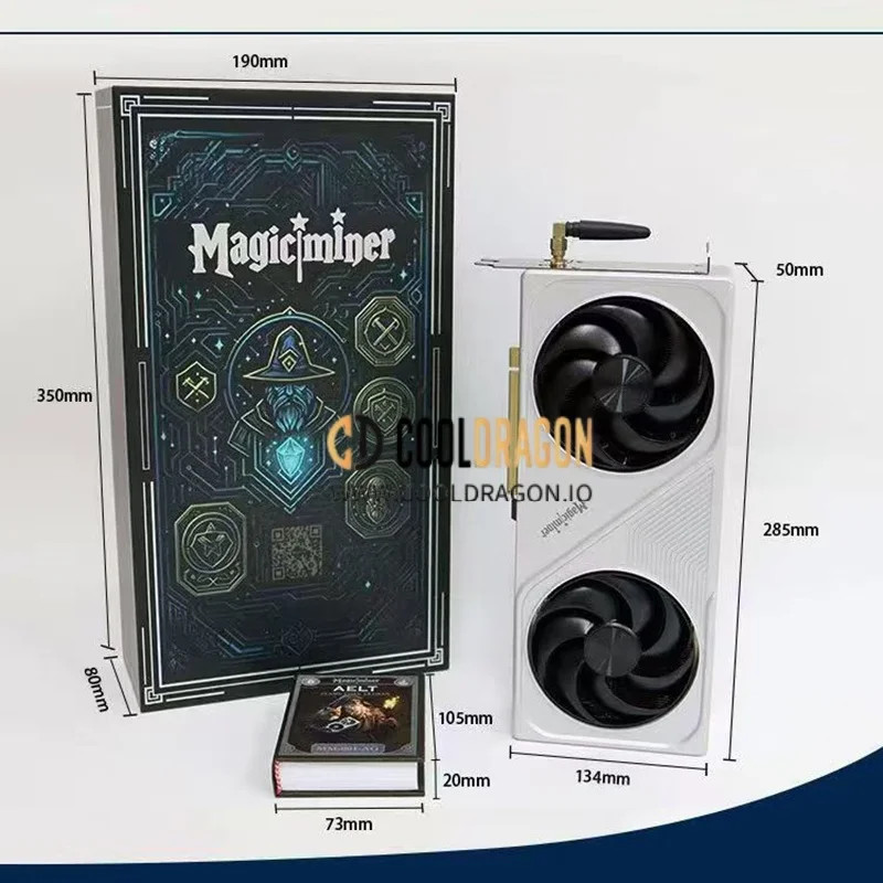 

New Magic Miner BG02 7TH/s 150w SHA256 Quiet ASIC Bitcoin Miner with Wifi Crypto Miner for Home & Office Use BTC Miner