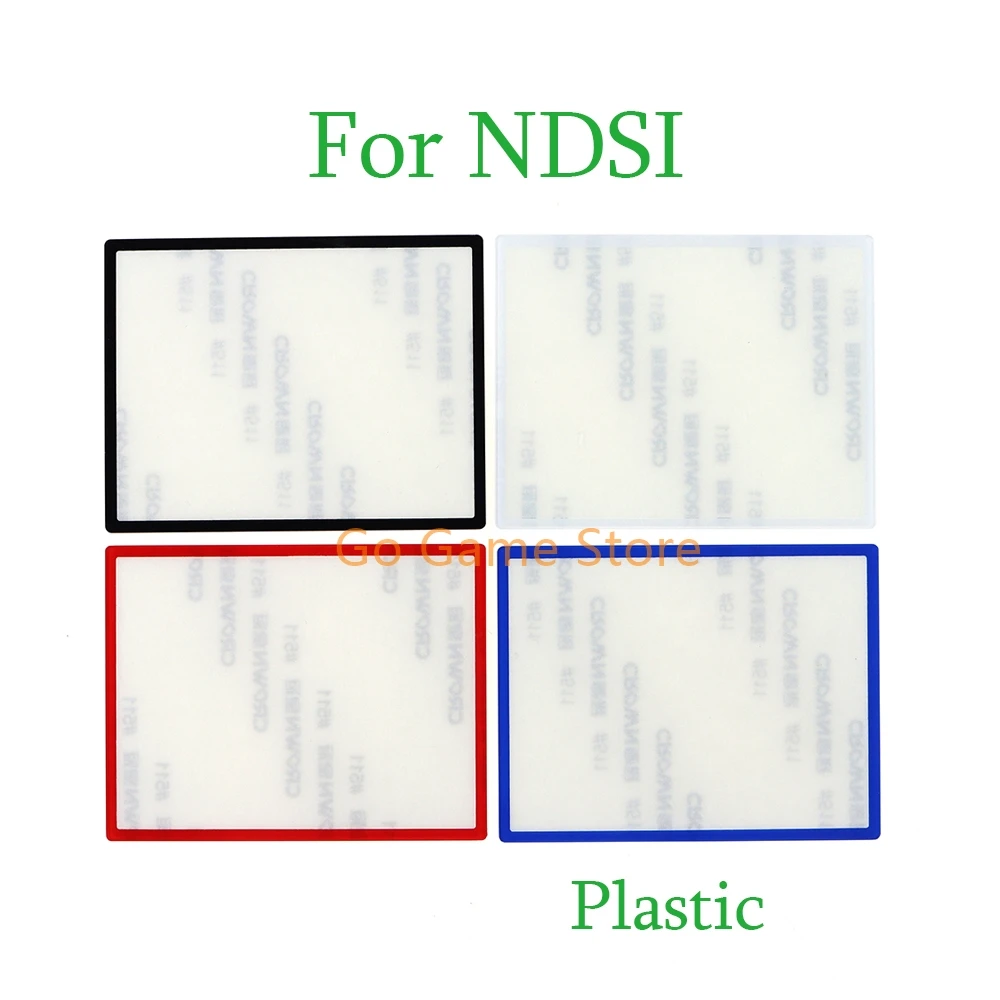 1 قطعة ل NDSi العلوي شاشة غطاء للعدسات البلاستيكية ل نينتندو DSi لعبة وحدة التحكم العلوي حامي لوحة
