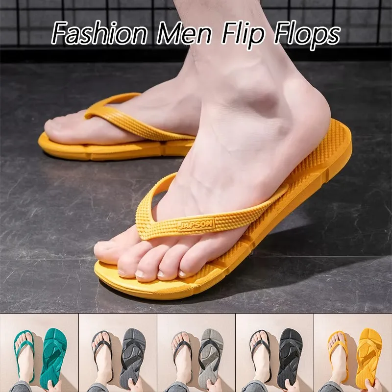 

Summer Men's Flip-flops Sports Beach Sandals Men Fashion Slippers Lightweight Casual Non Slip Flip Flops Outdoor Shoes New