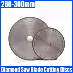 1PCS 200/250/300mm Diamond Saw Blade Straight Tooth Diamond Cutting Discs For Cutting Glass/Jade/Jewellery/Agate/Gemstone Etc