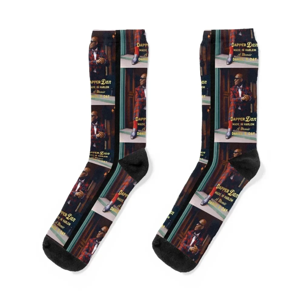 

Dapper-Dan-Made-in-Harlem Socks New year's Sports cute Men's Socks Luxury Women's