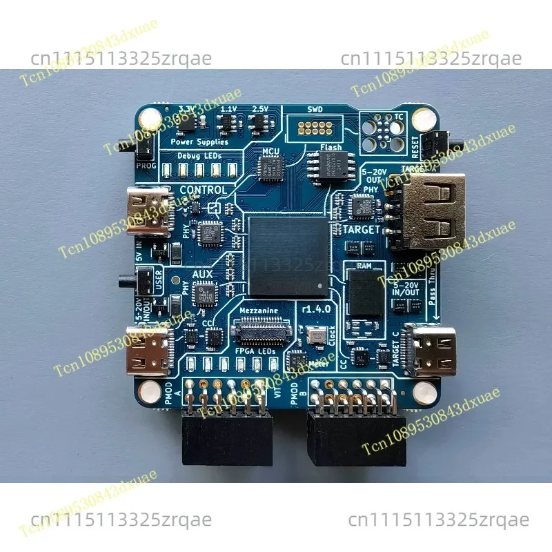 For Great Scott Gadgets Cynthion LUNA FPGA Open Source USB 2.0 Protocol Analyzer, High Speed 480Mbps FS/HS Sniffer