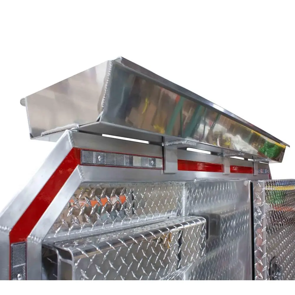 

Products 60 Aluminum Top Mount Tarp Tray for Cab Rack amp Headache Rack 60x19x8 BoltOn Tarp Storage for Flatbed Truck amp Semi