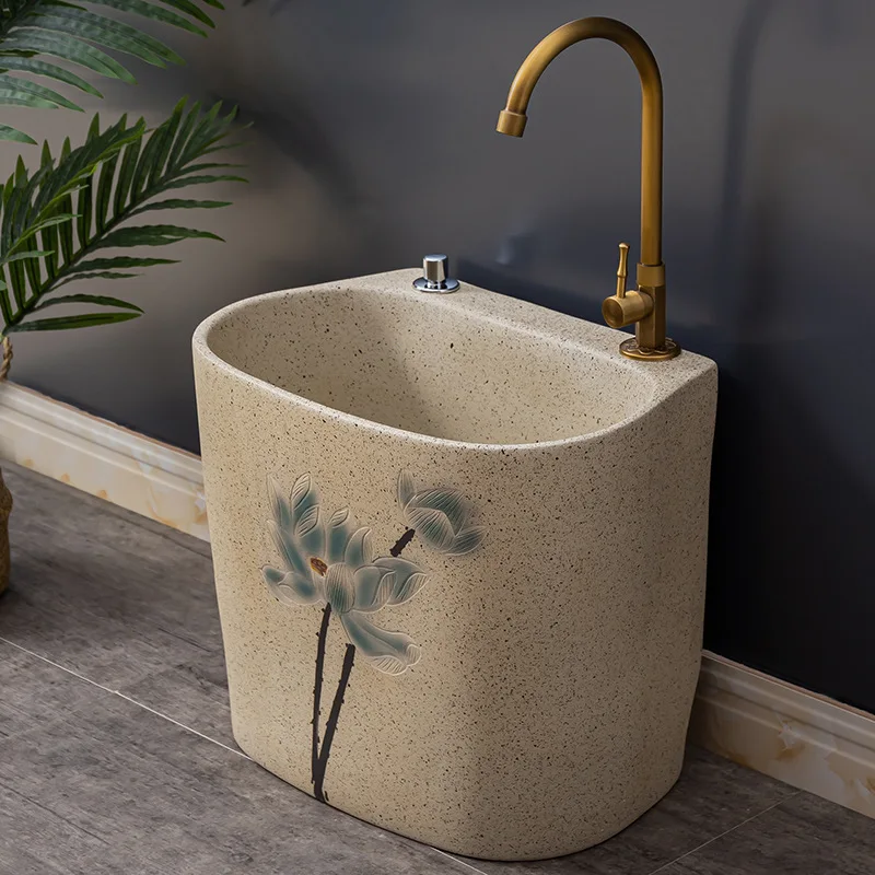 ممسحة حمام السباحة السيراميك المنزلية ممسحة المرحاض بركة شرفة بالوعة في الهواء الطلق غسل ممسحة السيراميك #1