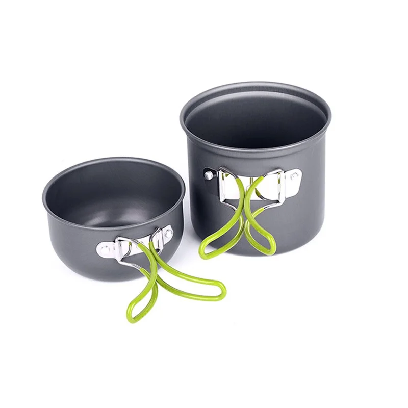 Camping Alloy Cookware Set Picnic Bowl Small Cooking Pots