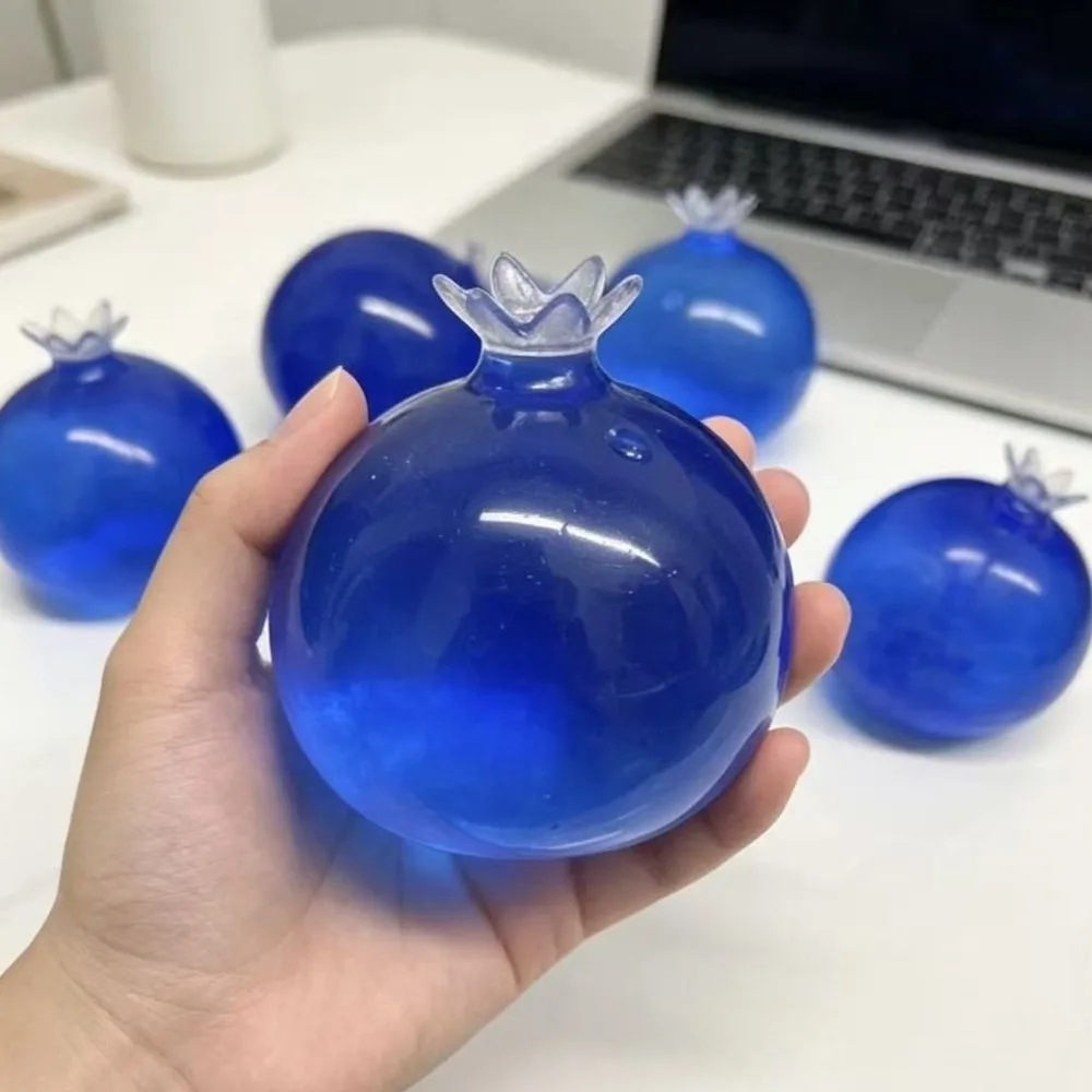 

Handmade Maltose Squeeze Toys Plasticity Slow Resilience Blueberry Squeeze Toy Slow Rebound Simulate Sensory Fidget Toy for Kids