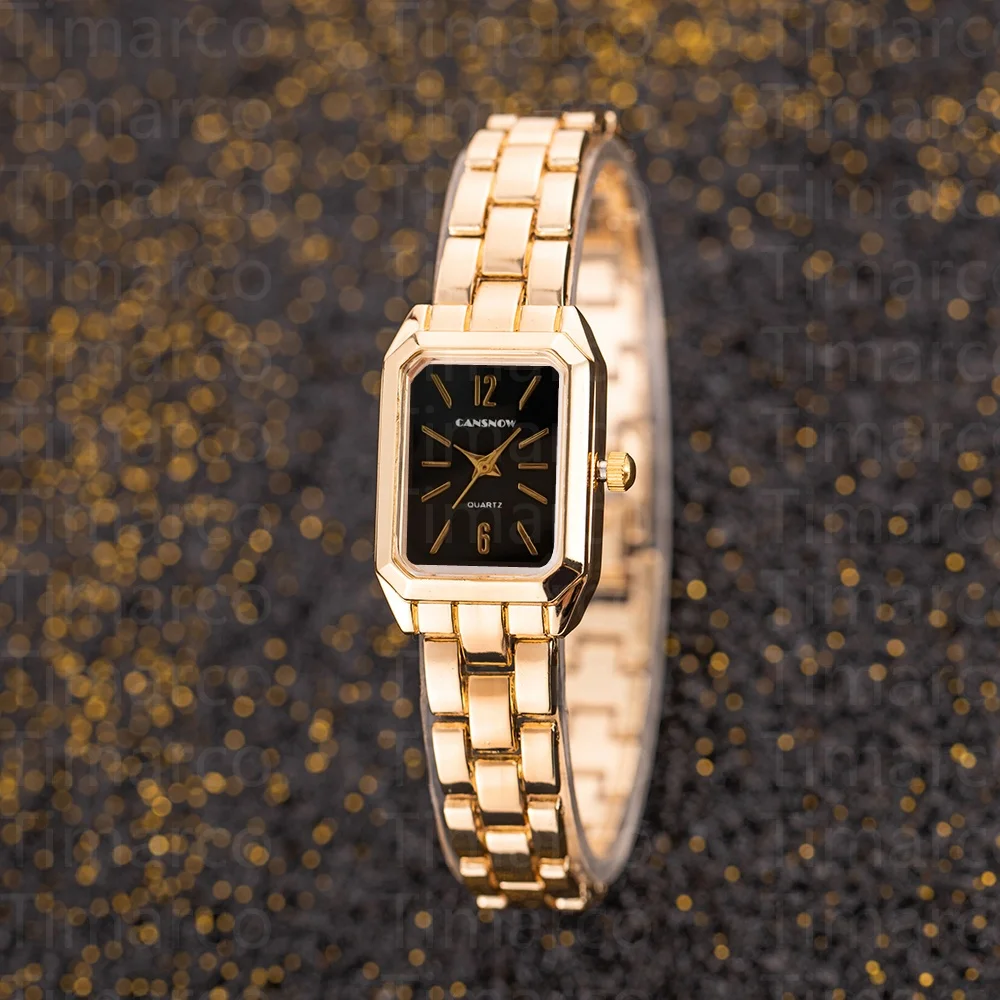 Elegant Business Quartz Watch for Women Top Brand Luxury Gold Ladies Wristwatches Simple Fashion Woman Watch Female Clock Reloj
