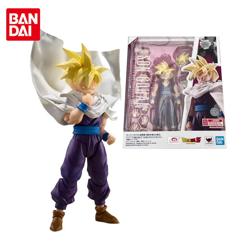 

Bandai Original S.H.Figuarts SHF Dragon Ball Z Warriors Beyond Wukong Super Saiyan Son Goku Anime Action Figures Toys Gift