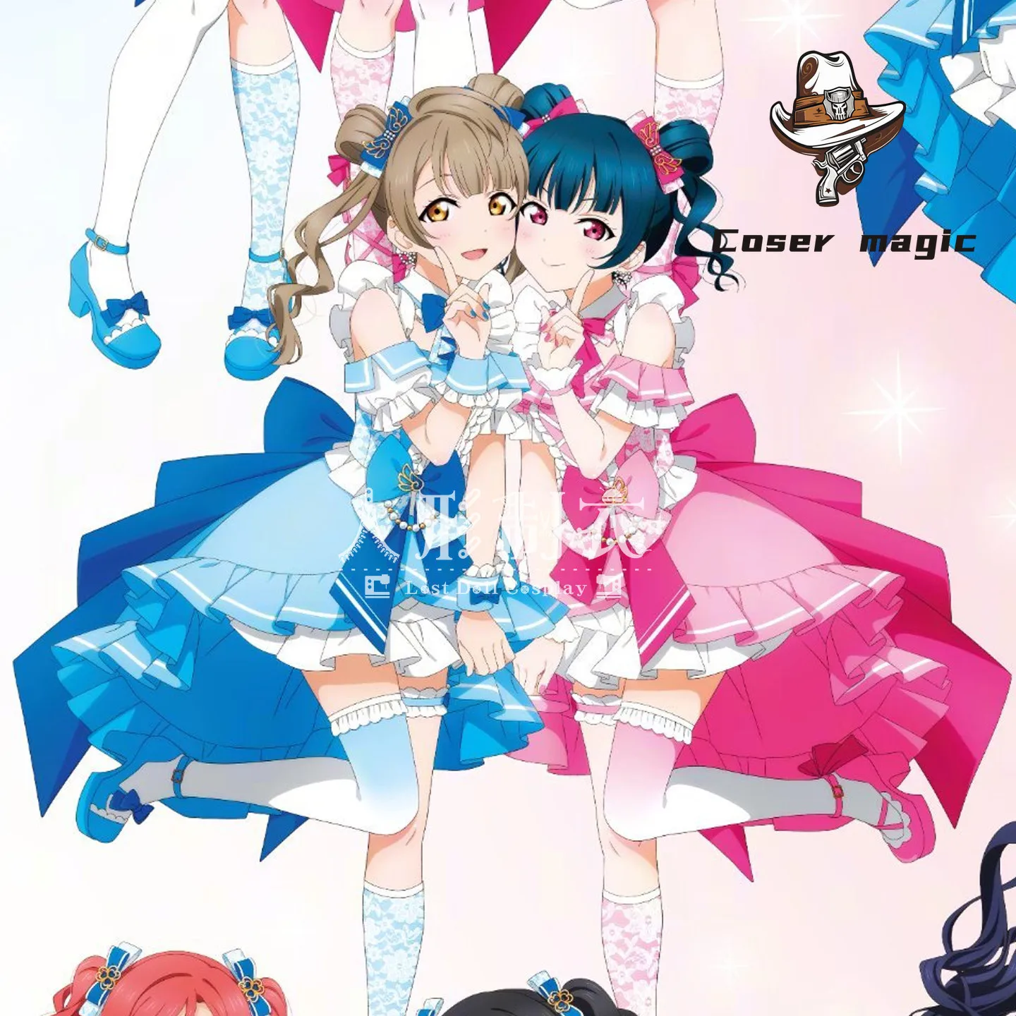 

Anime LoveLive! Kotori Minami Cosplay Costume Uniform Halloween Carnival Party Christmas Play Role Clothes Clothing